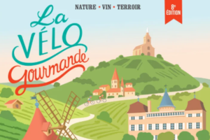 affiche velo gourmande pour web